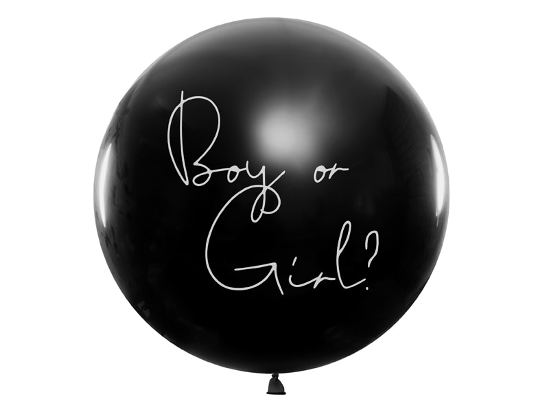 balon chłopiec czy dziewczynka