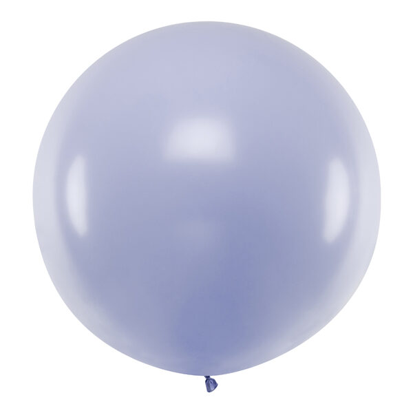 balon olbrzym pastelowy jasnoliliowy