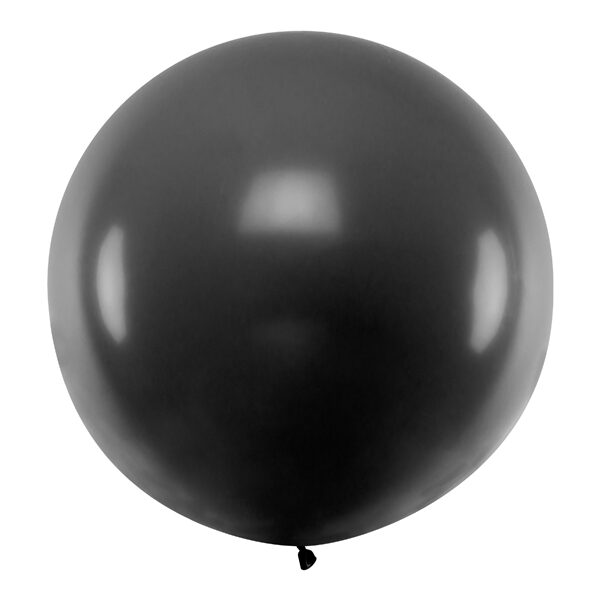 balony giganty pastelowe czarne