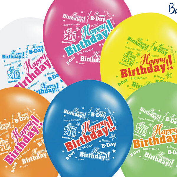 Balony urodzinowe happy birthday sklep